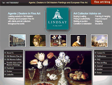 Tablet Screenshot of oldmasters.net